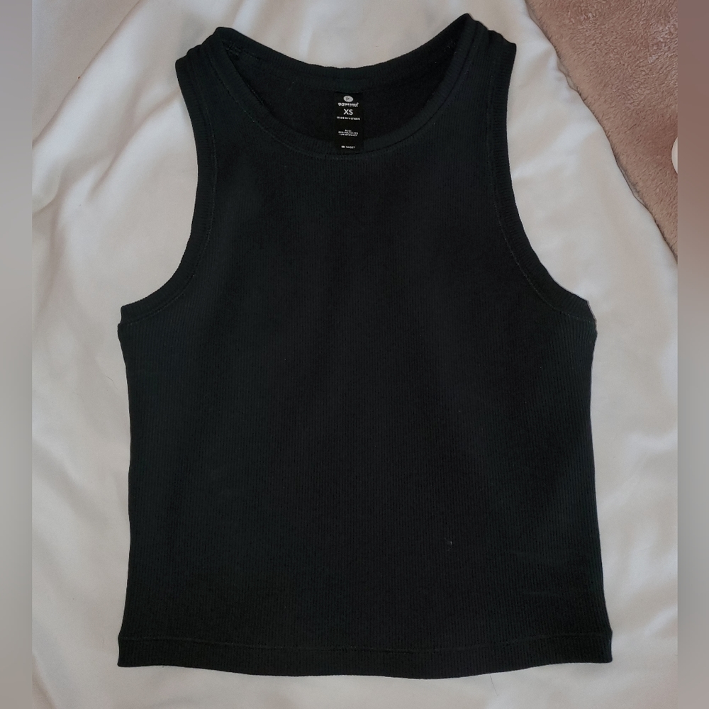 90 Degree black fitted crop
